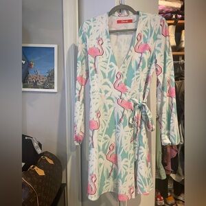 Shinesty La Flamenca Wrap Dress Size Small 🦩